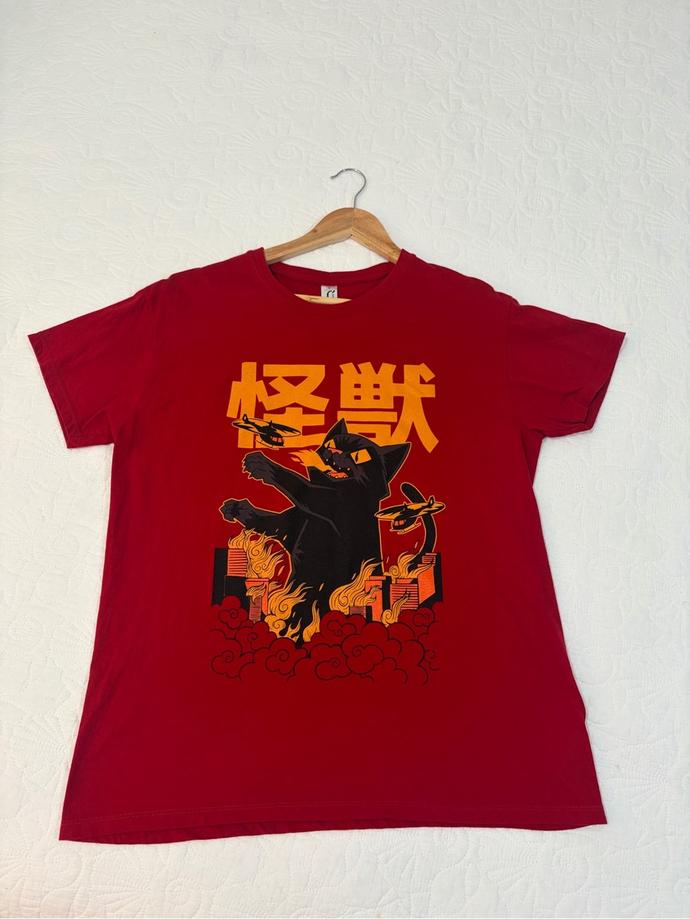 Catzilla t shirt